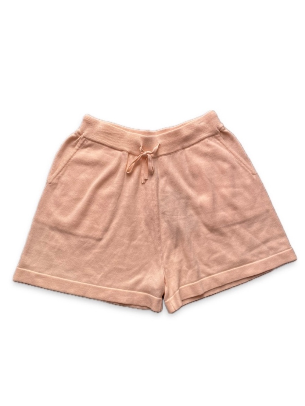 NWT - Kuwallatee Knit Shorts in Peach